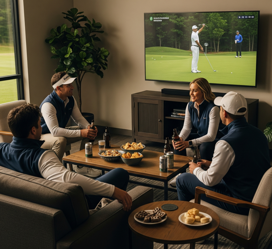 Comfortable lounge area